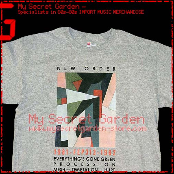 New Order - Everything's Gone Green T Shirt